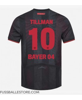 Günstige Bayer Leverkusen Malik Tillman #10 Heimtrikot 2025-26 Kurzarm
